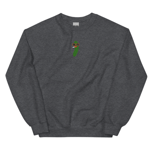 Sweet Heat Crewneck, Dark Grey
